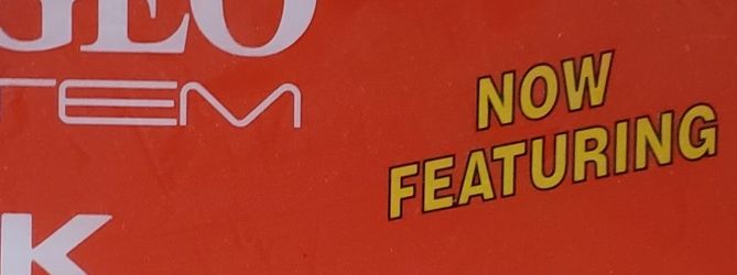 Neo Geo Arcade Single Slot Marquee Banner