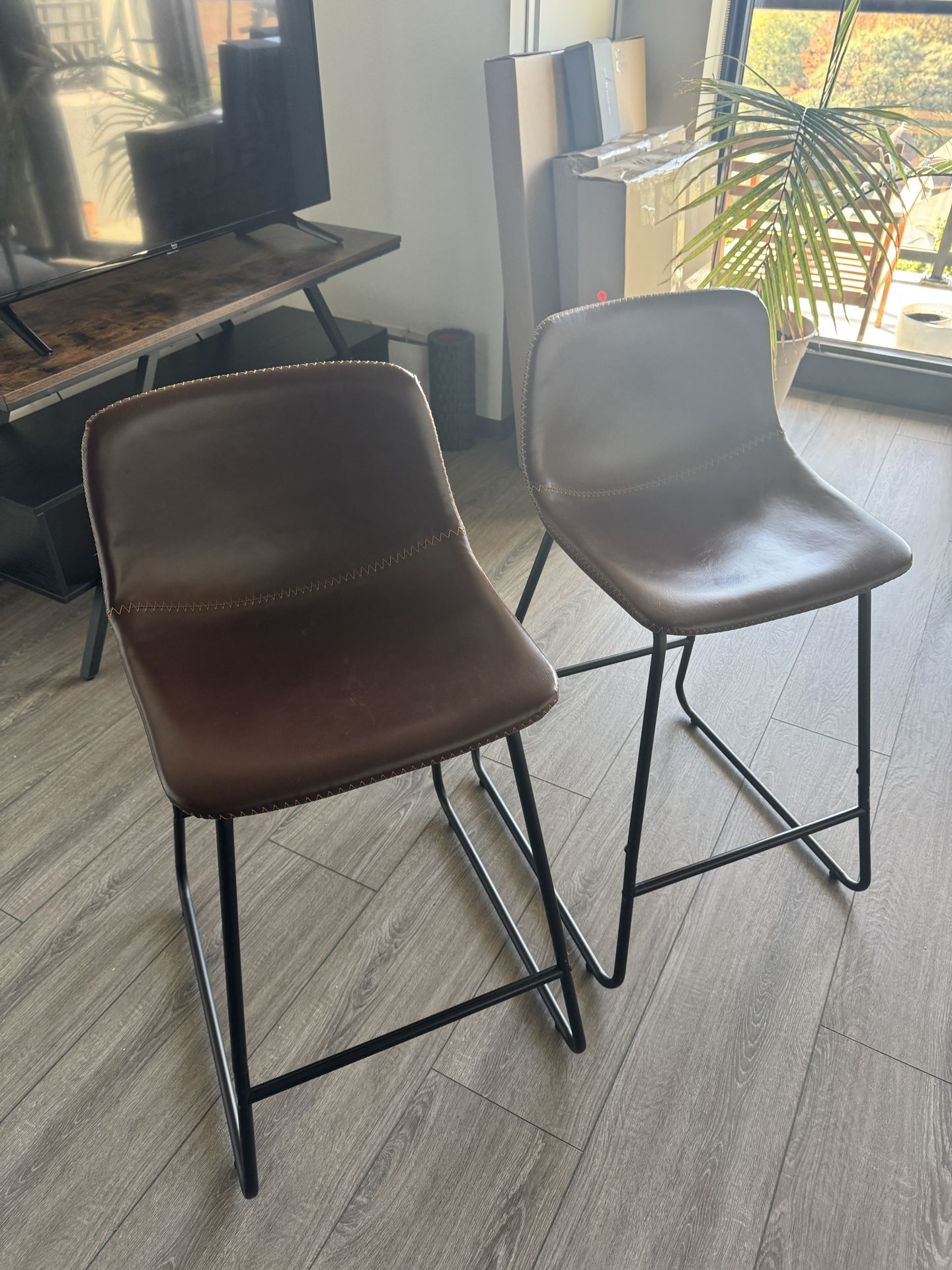 bar stools - set of two, 24”