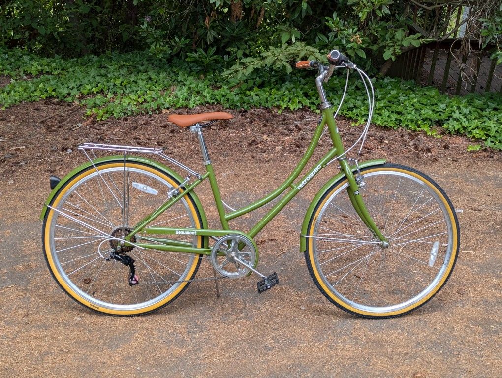 Retrospec Beaumont 7 Speed Step Through City Bike