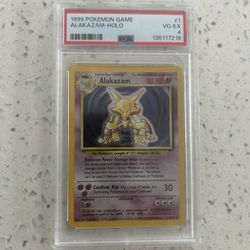 Alakazam Psa 4 Pokemon Trading Card Game 