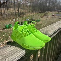 NMD R1 Neon Green Size 7.5