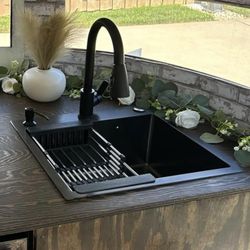 19.7 X 17.7 Drop In Workstation Sink