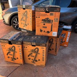 Rigid 6 Gallons 12 Gallons And 16 Gallons Wet Dry Vacum 