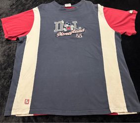 Mens 2XL Vintage Disneyland Mickey Mouse Embroidered Tshirt