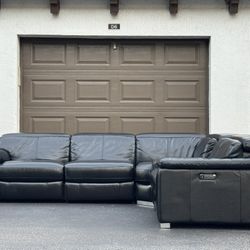 🛋️ Sectional Sofa/Couch - Black - Recliners - Delivery Available 🚛
