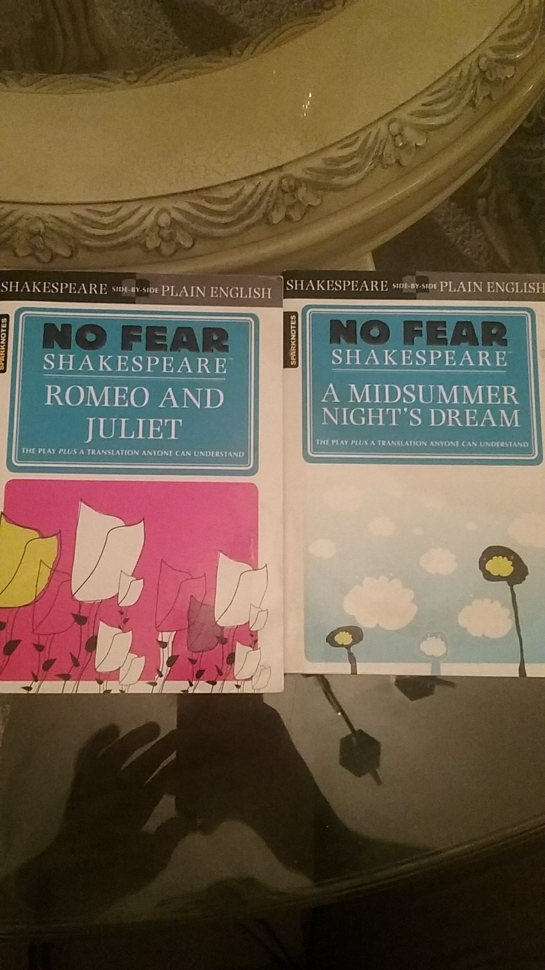 NEW No Fear Shakespeare Books (Romeo And Juliet / A Midsummer Night's Dream)