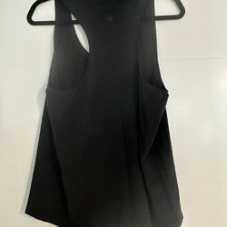 Lululemon Black V Neck Tank Top
