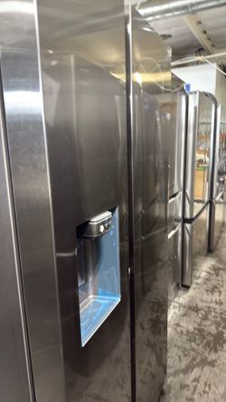 Samsung  side-by-side refrigerator