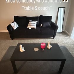 Couch And Table 