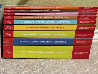 ATI Nursing Content Mastery Series Review Modules Set