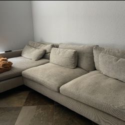 West Elm sectional