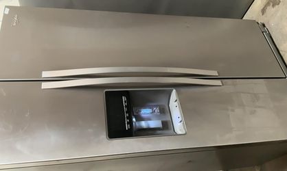 Whirlpool Side By Side Stainless Steel Fridge
