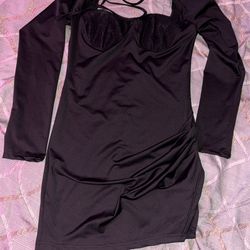 Black dress women S
