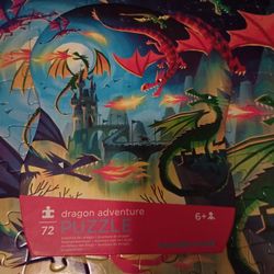 Crocodile Creeks Dragon Adventure 72 Piece Puzzle