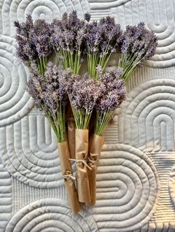 Dried Lavender Bouquet & Sachets
