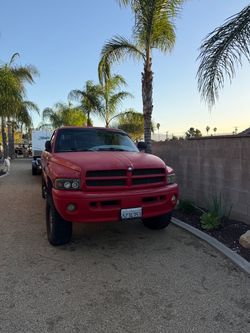 Dodge Ram Sport Pickup Truck Red