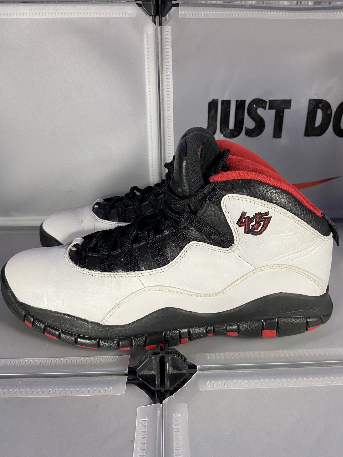 Nike Air Jordan 10 Retro Double Nickel 45 Size 10.5 310805-102 Chicago 2014