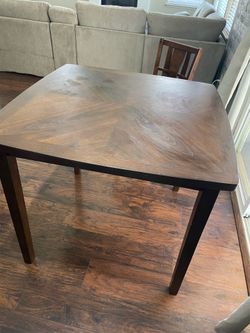 Table and 4 chairs