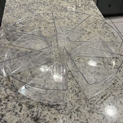 Corner Cabinet Lazy Susan Organizer Bins