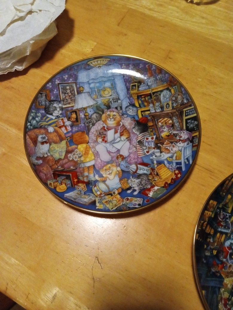 Franklin Mint Collectable Porcelain Plate