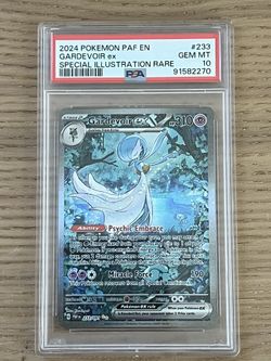Pokemon Paldean Fates Gardevoir SIR PSA 10