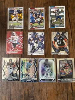 NFL Rookie Football Card Lot of 10