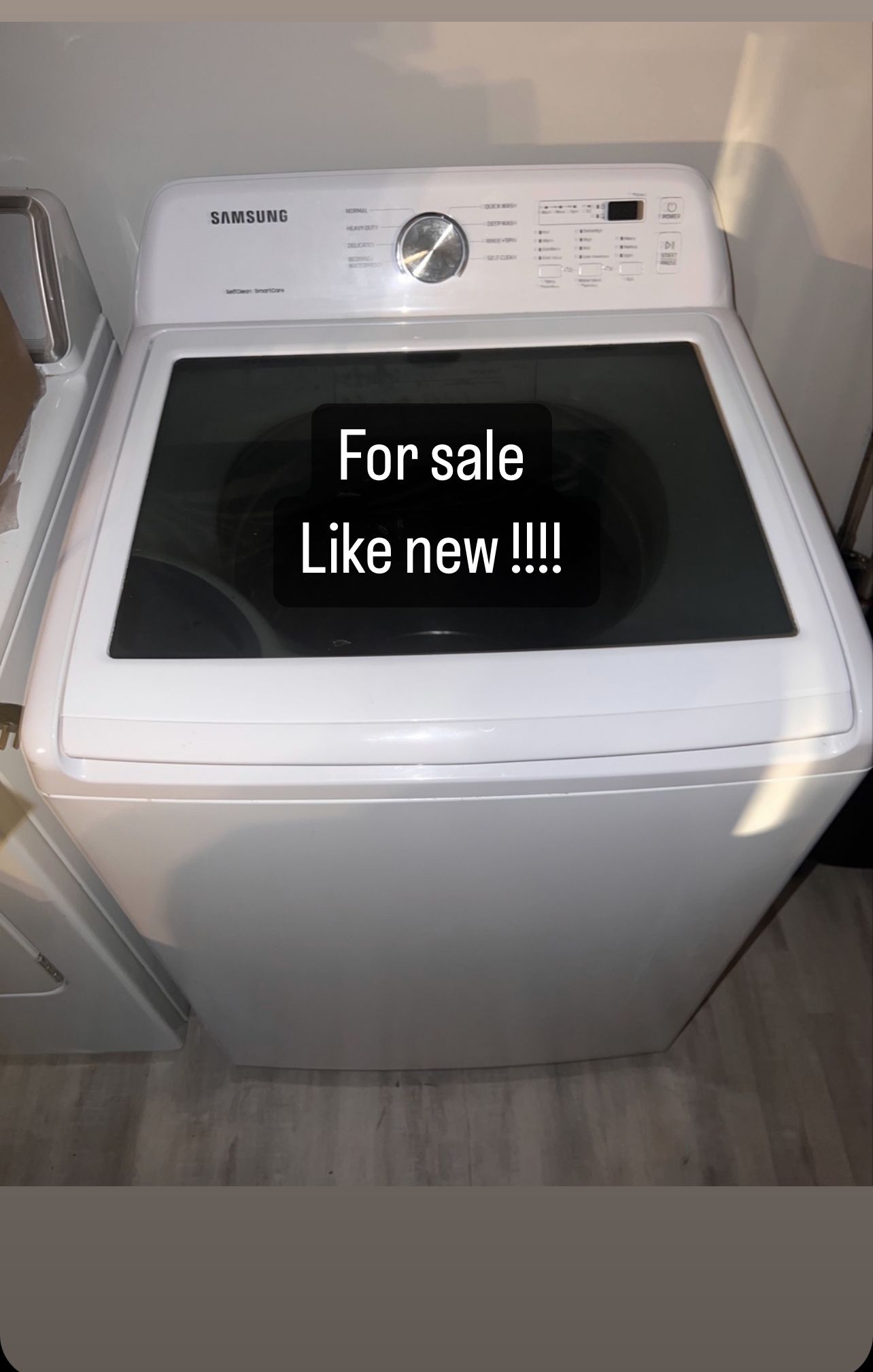 Samsung Washing Machine And A Dryer In Excellent Conditions
