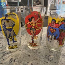 Vintage Character Glasses