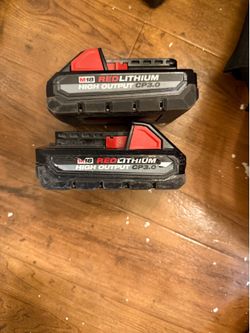 Milwuakee Batteries