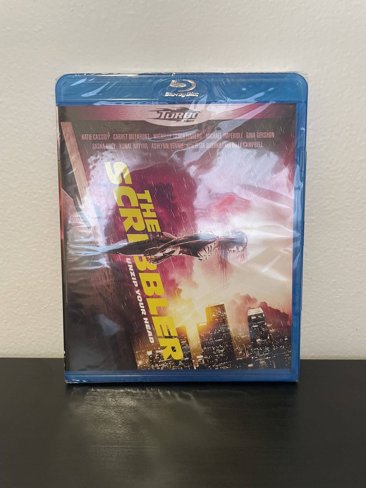 The Scribbler Blu Ray Movie NEW SEALED Katie Cassidy Horror 2013