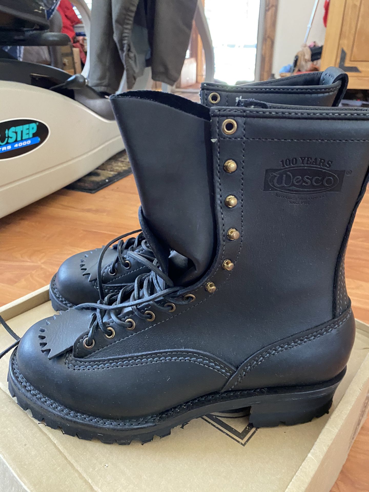 Wesco men’s Firestormer Leather Boots - sz 11 1/2D
