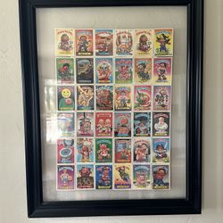 Garbage Pal Kids Framed Cards