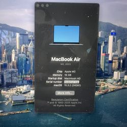 MacBook Air M2 16GB