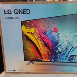 75 Tv $55 Down On Finacing Free Delivery 6 Month Warranty.  75 Lg Qned Smart 4k Hdtv 