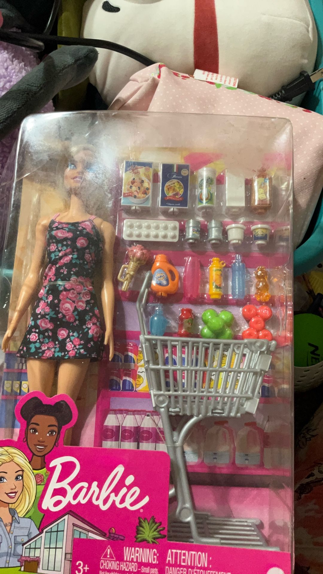 Grocery store, Barbie new inbox