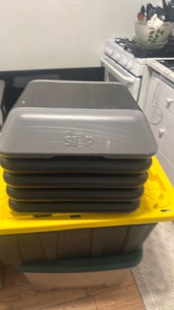 The Step Aerobic Step Platforms – Set of 5