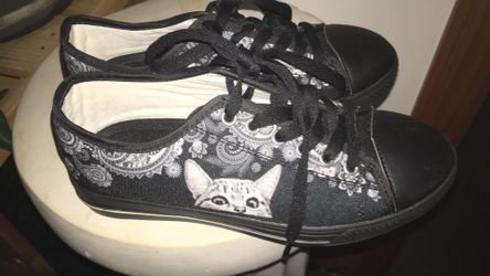 Converse Style CAT 🐈⬛ shoes