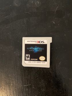 Nintendo 3DS Resident Evil game