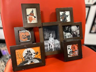 Halloween Multi-Frame Collage Photo Display