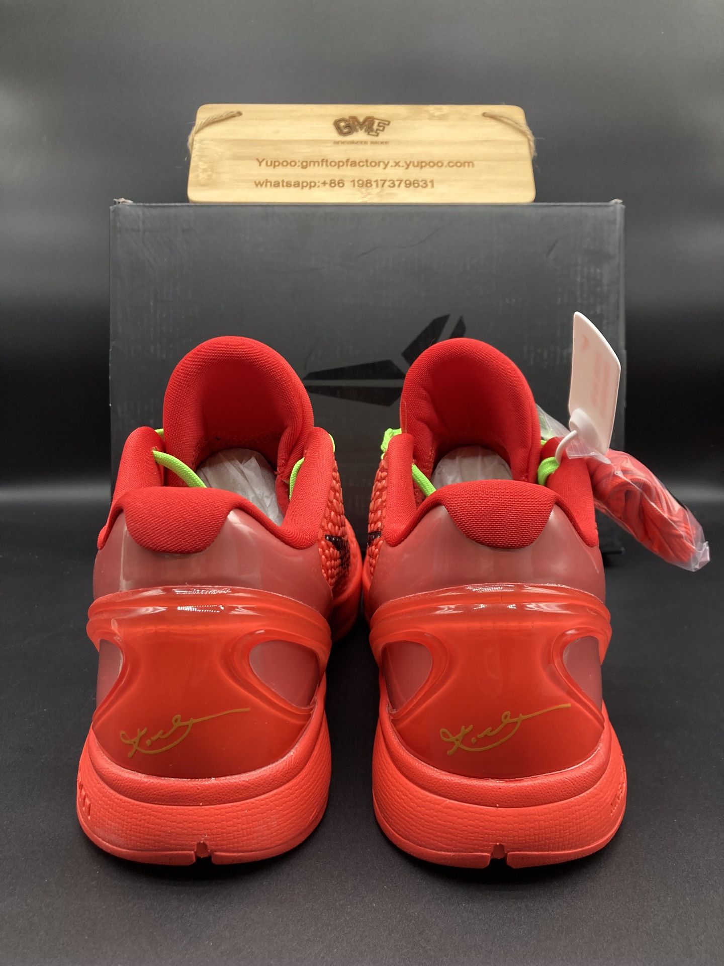 Size US10M Nike Kobe Protro ''Reverse Grinch'' FV4921 600