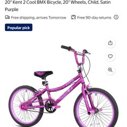 20" Kent 2 Cool BMX Bicycle 