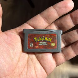 Pokemon Ruby Version Gameboy Advanced