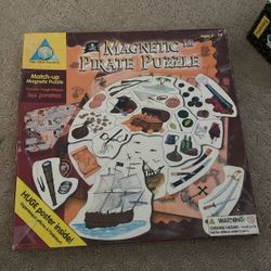 Magnetic Pirate Puzzle