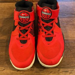 Boys Red Nikes