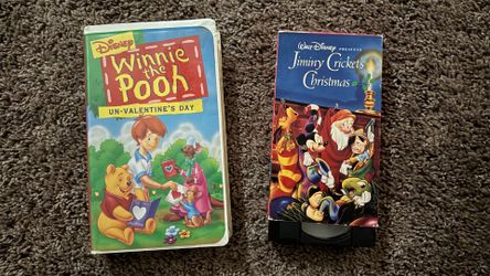 Vintage Disney VHS tapes