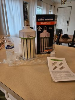 120w LED Lamp bulbs, new in box!