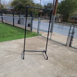 GARMENT RACK- SOLID METAL, BY BURBANK HIGH SCHOOL 