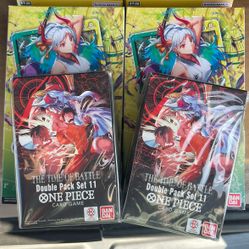 One Piece Starter Deck And Double Pack Box