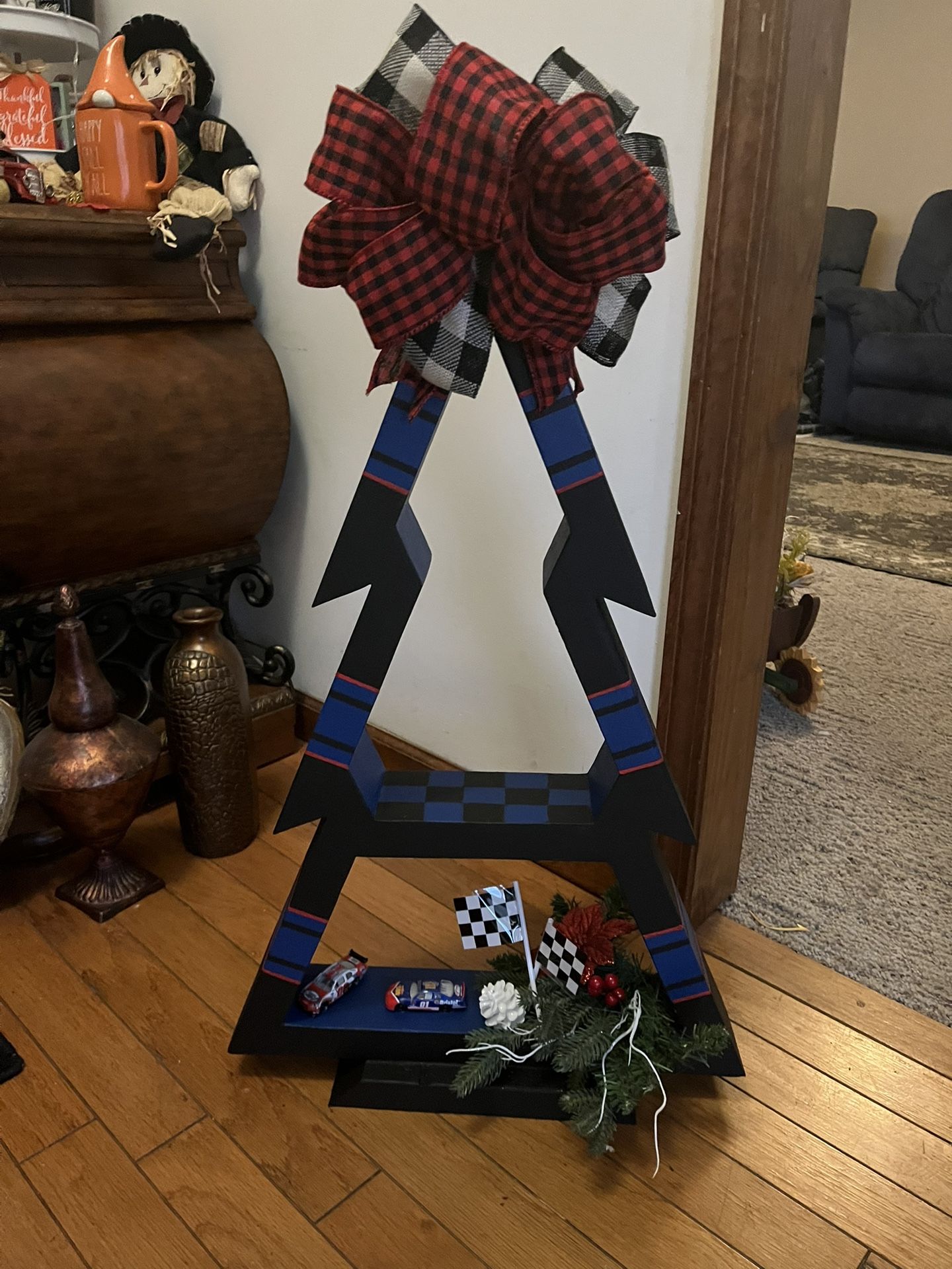 One Of A Kind NASCAR Christmas Tree