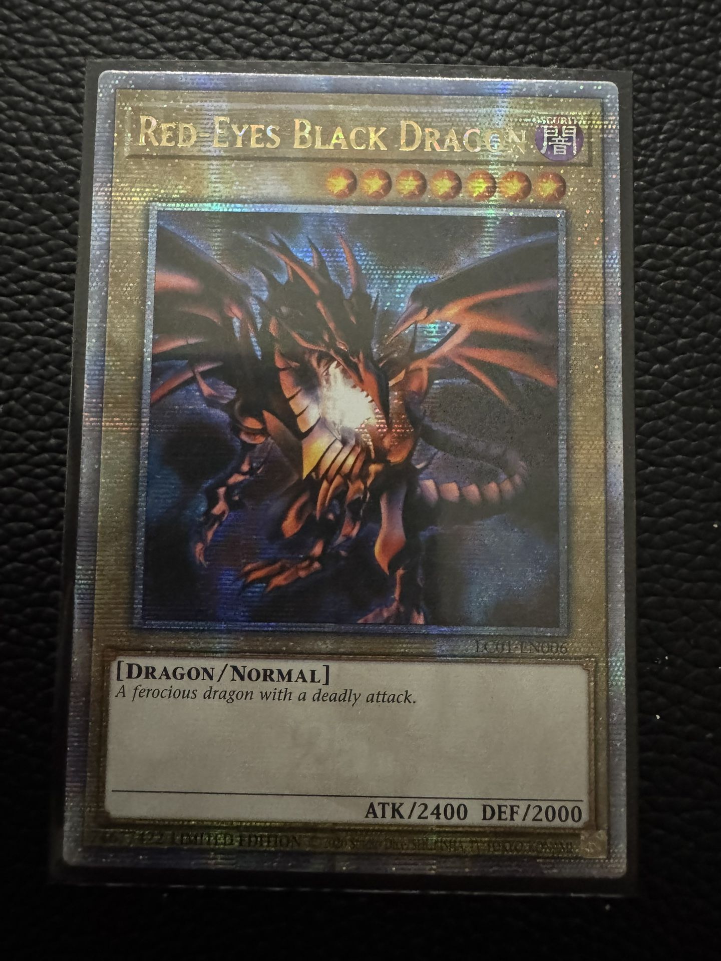 Yu-Gi-Oh! Red Eyes Black Dragon QCR